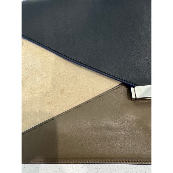 Céline Trapeze Envelope Flap Bag – Leather & Suede Colorblock - Picture 8 of 8